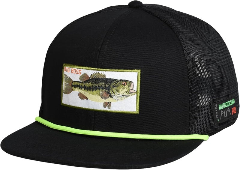 EDTREK Elite Youth Country Hat for Big Kids - Boys Snapback Hat with Flat Brim - Image 2